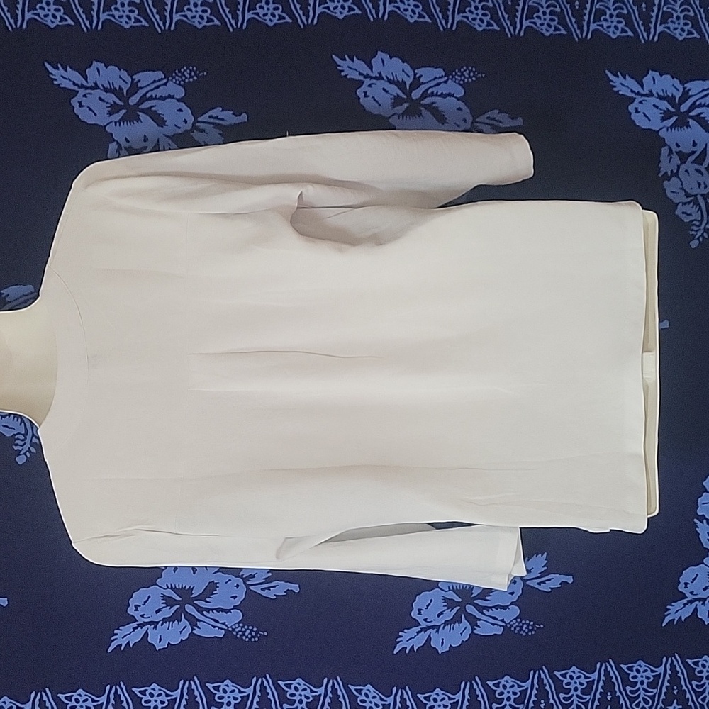 Cicibird white blouse with black button accents - Picture 6 of 11